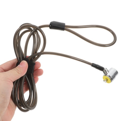 Extended Steel Cable Lock for Notebook Computer Zinc Alloy Laptop - Afbeelding 6 van 12