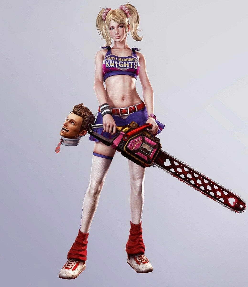 18610 Lollipop Chainsaw Game Decor Wall Print Poster | eBay