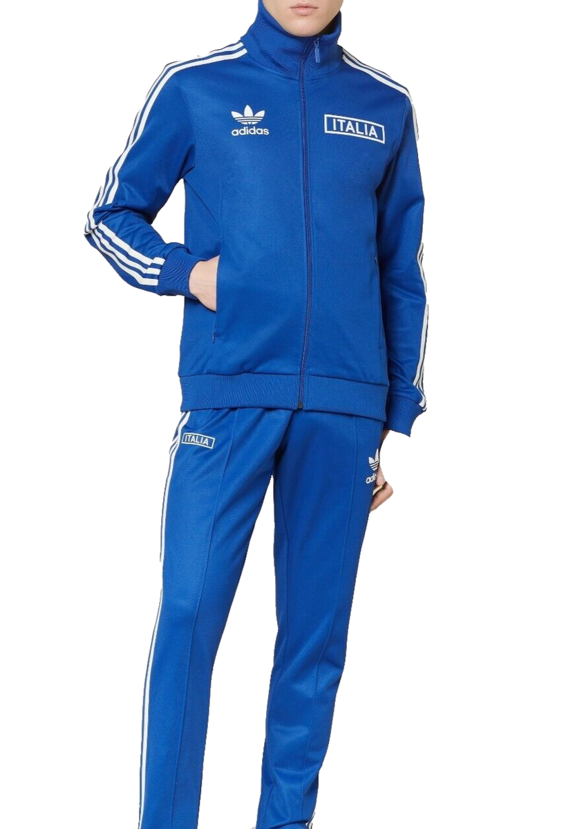 adidas Beckenbauer ITALY Retro Full Set Tracksuit Track adidas Beckenbauer ITALY Retro Full Set Tracksuit Track
