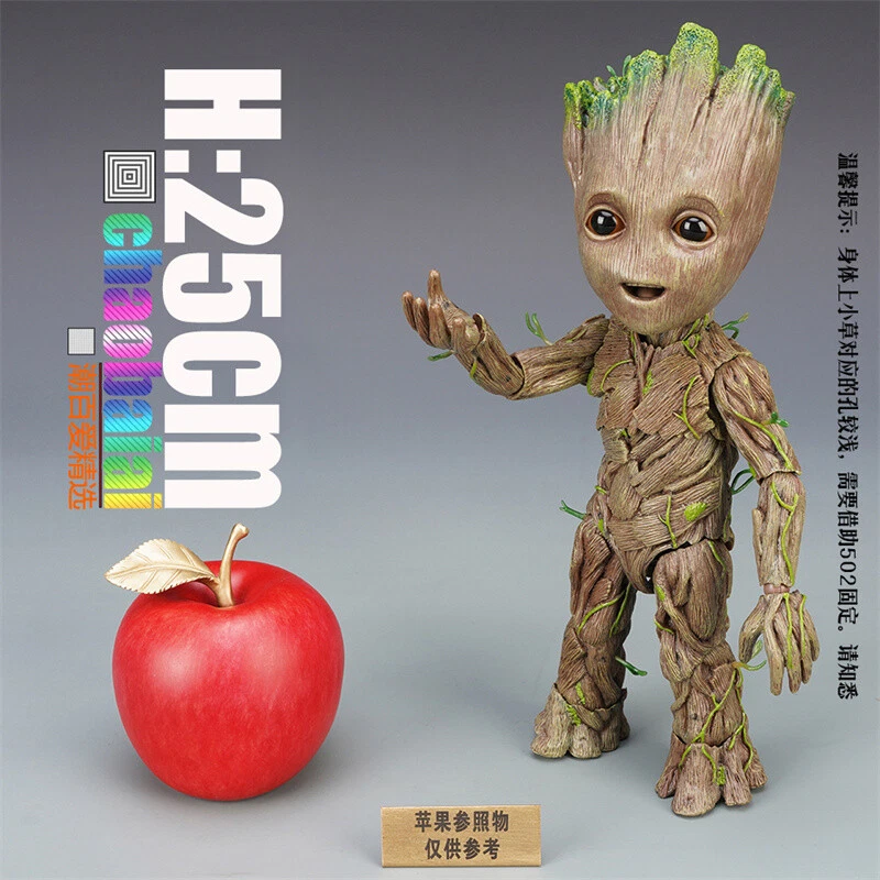 Figura de acción Guardianes de la Galaxia Groot Baby Groot HT 1:1 modelo caja de juguetes NUEVO Foto 2 de 4