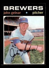 1971 Topps Baseball #604 John Gelnar NM *d2