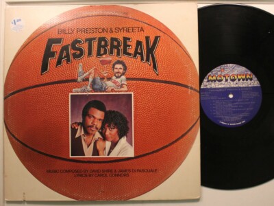 Billy Preston & Syreeta Lp Fast Break On Motown - Nm / Vg+ (Saw Cut; Price Stick