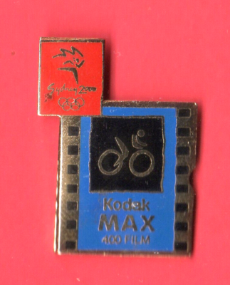 SYDNEY 2000 OLYMPICS GAMES. SPONSOR PIN. KODAK MAX FILM