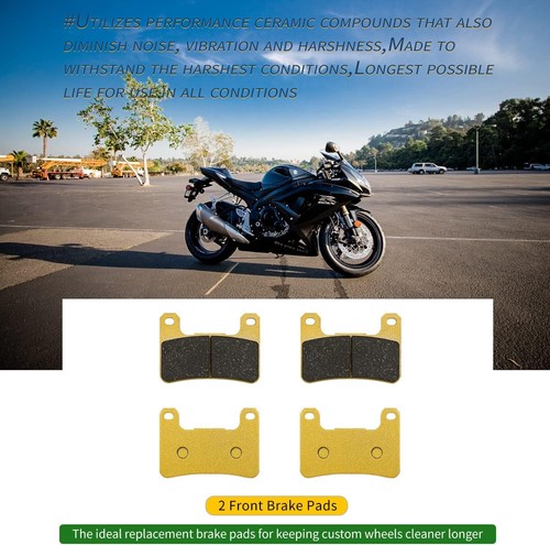 Front Brake Pads FA379 for GSX1300R 08-12 GSXR600/750 04-10 ZX10R 08-13 2 Sets - Picture 7 of 8