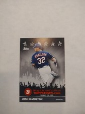 2009 Topps - ToppsTown Redemption Code Cards #TTT23 Josh Hamilton (PWE)(02)
