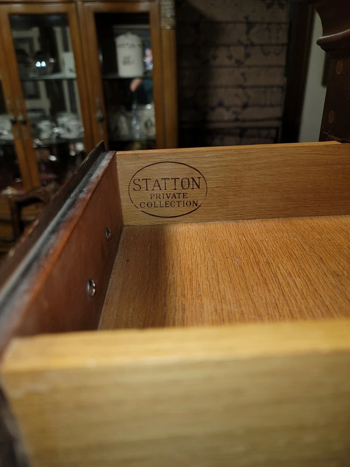 STATTON HIGHBOY QUEEN ANNE CHERRY EXCELENTE ESTADO  - Imagem 2 de 4