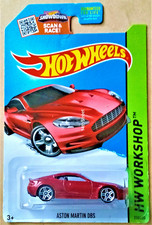 2015 HOT WHEELS WORKSHOP - #250 ASTON MARTIN DBS - LONG CARD