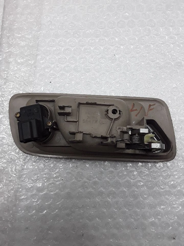 L/F 左起子前门内部把手 Chrome/Tan 2001 年本田 ODYSSEY Z-89P — 第 3/3 张图片