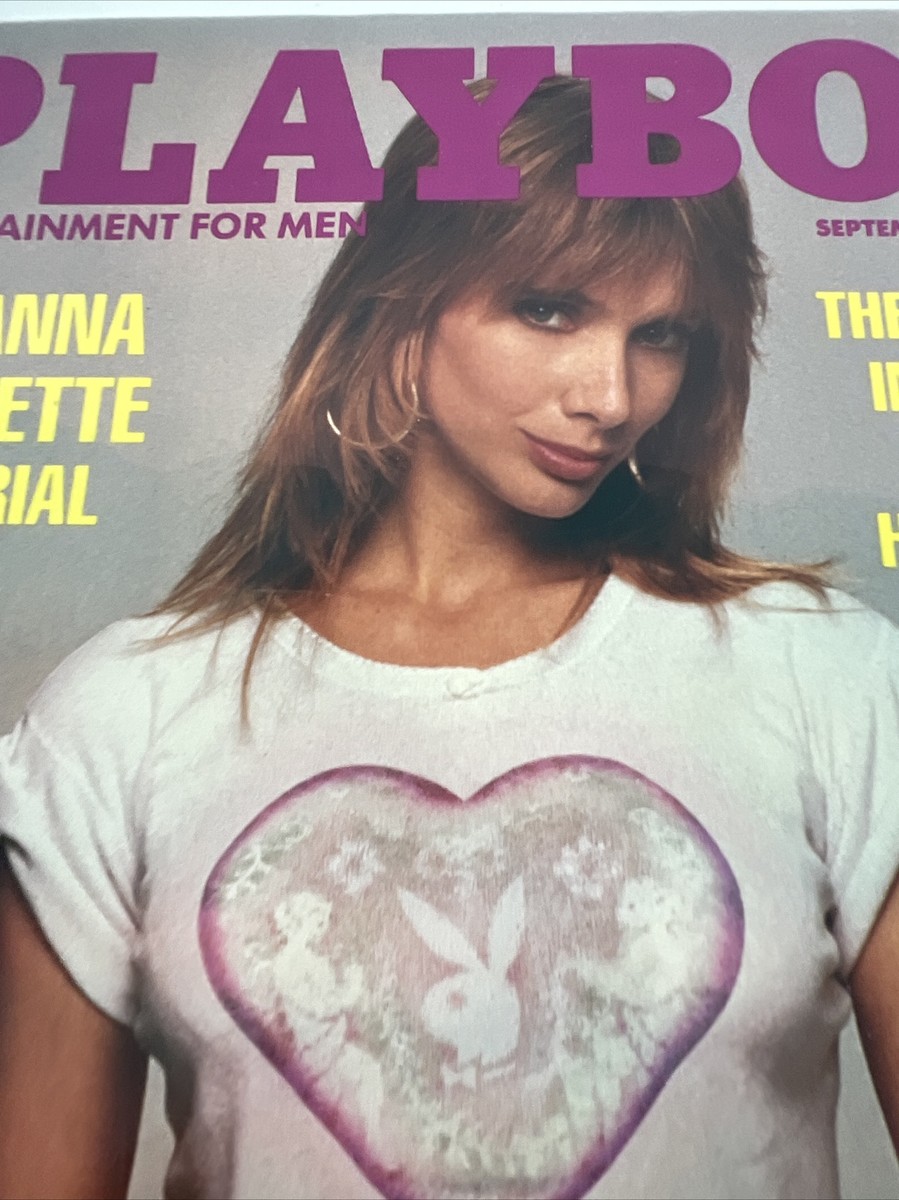 Playboy Magazine September 1990 Cover: Rosanna Arquette Playmate