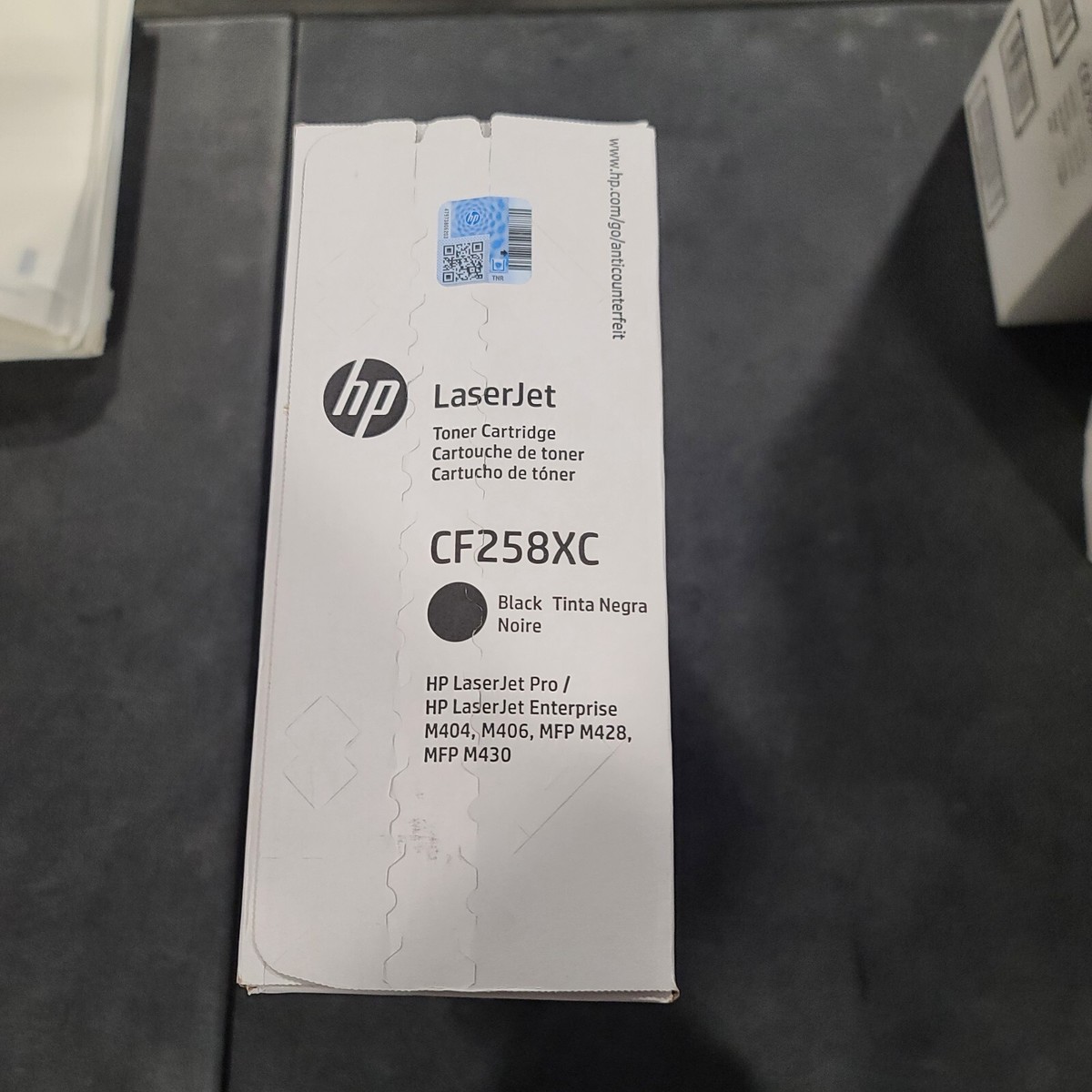 Genuine HP CF258XC ( CF258X 58X ) Black toner Factory Sealed | eBay