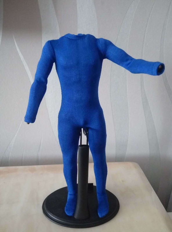 1:6 Figure Accessory Blue  Stretch tights Clothes For 12" Male Body Toy