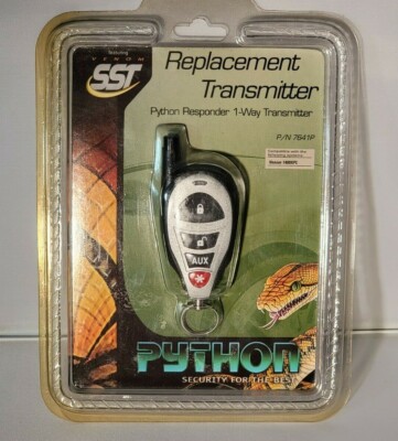 PYTHON REPLACEMENT 1 WAY TRANSMITTER P/N 7641P BRAND NEW IN BOX! VINTAGE PART