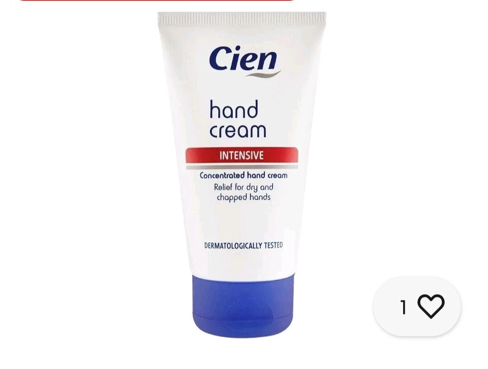 Cien Intensive Concentrate Hand Cream Refreshes dry Skin 75ml[1,2,3,4 Pcs]
