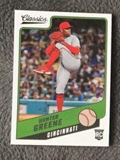 2022 Panini Chronicles HUNTER GREENE Classics #6 Rookie RC REDS Free Shipping!