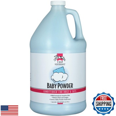 Top Performance Baby Powder Pet Conditioner, 1-Gallon