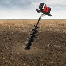 2000W Electric Earth Auger Powerhead Digging Machine Garden Auger w 6"x31" Bits