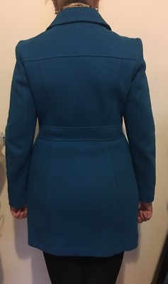 Trench-coat Femme INC International Concepts - Taille XL, Bleu, 100% Coton (Occasion TB)