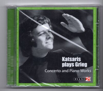 (JX668) Katsaris plays Grieg, Concerto & Piano Works - 2007 Sealed CD