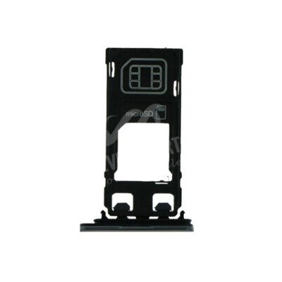 Tiroir SIM (porte-carte) Pour Sony Xperia XZs - Simple SIM, Couleur Noire, Neuf