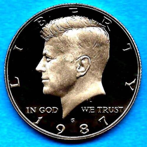 1987 S Proof Kennedy Half Dollar