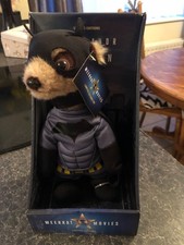Collectable Aleksandr as Batman Soft Toy & Certificate NEW Compare the Meerkat