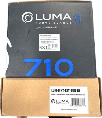 Luma LUM-710-TUR-AH-BL Black Turret Camera w/ Mount - Price per  Kit