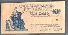 Argentina 1 Peso ND 1935 P 251j AU/UNC