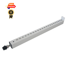 Jeacent Adjustable Window Security Bar, Patio Door Lock 15.5" to 29.5", White