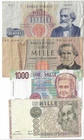 Lot 4x1000 Lire - Verdi 1st 1963 NC - 2ND 1971 - Polo 1988 - Mont. 1998