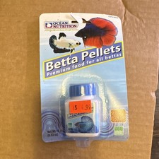 Ocean Nutrition Betta Pellets Premium Food 15g Fish Meal for Bettas
