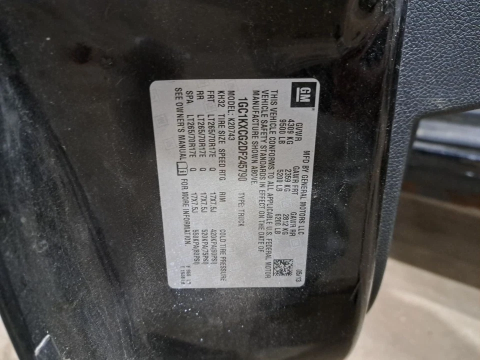 Filtro de aire/carcasa de filtro de aire Silverado 2013 camioneta/recogida 2500 Sku#4290052 Foto 4 de 4