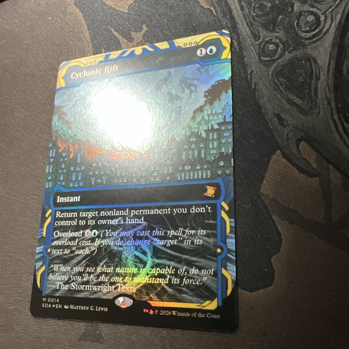 Cyclonic Rift Secrets of Strixhaven: Mystical Archive Foil for