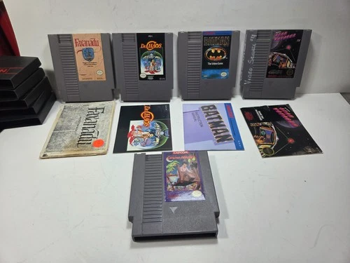 New ListingLot of 5 games    for NES   WORKING