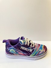 HEELYS Girl's Pro 20 Prints Little Kid/Big Kid/Adult Purple/Multi 6 Big Kid