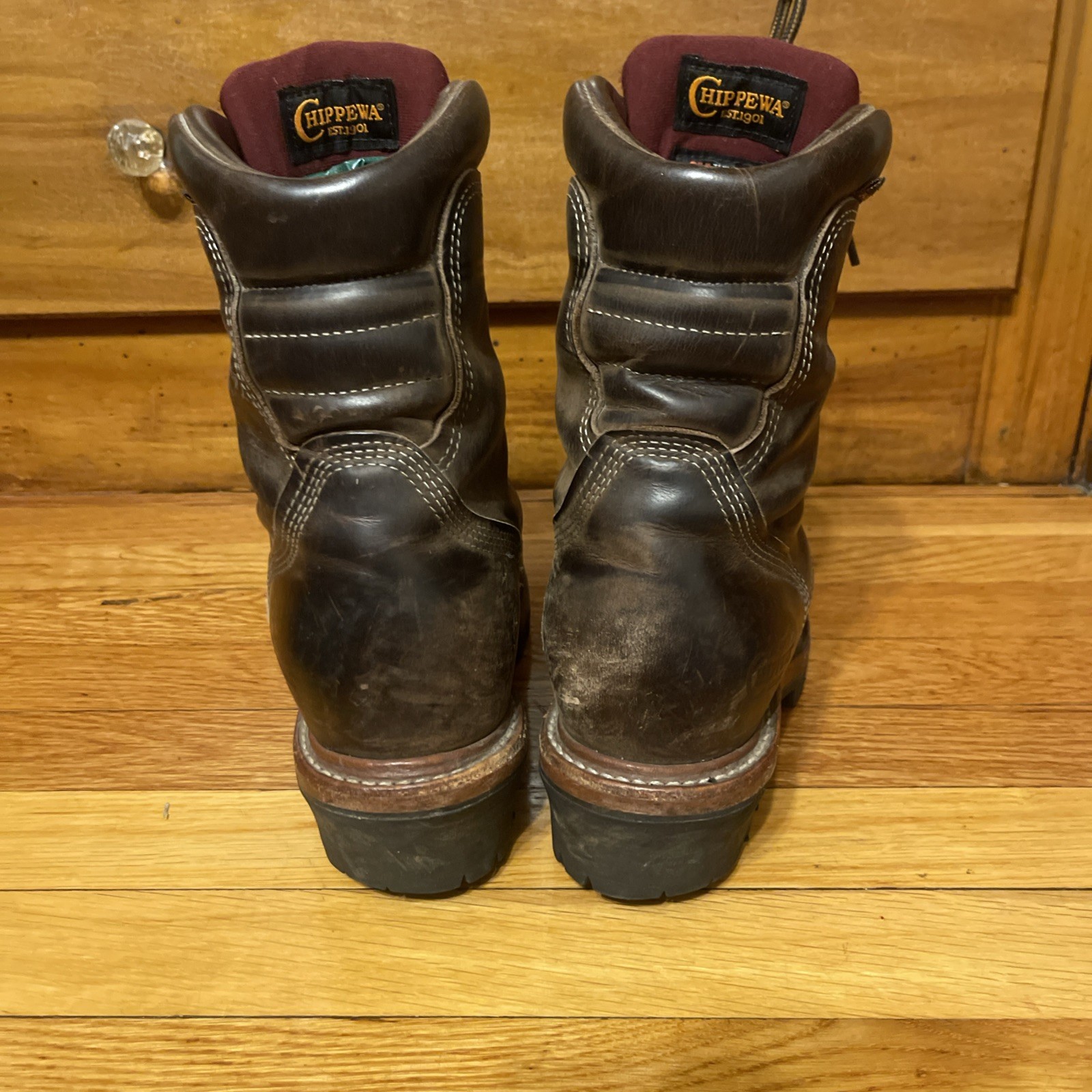 Chippewa 25405 USA ARADOR Steel Toe 400g Insulated Super Logger Leather Boots 8E