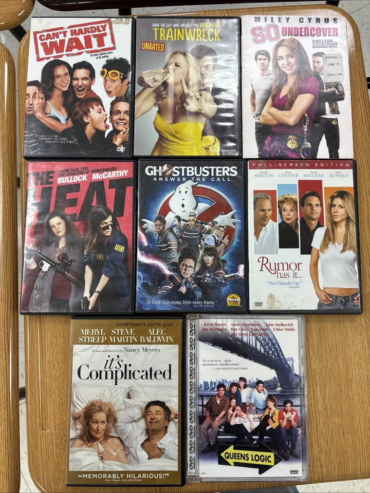 Comedy DVD Lot Of 17 Tropic Thunder Can’t Hardly Wait Ghostbusters Rat Race Will Foto 4 de 4
