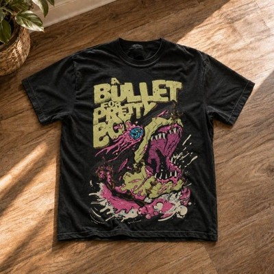 A Bullet For Pretty Boy Monster Shark Graphic T-Shirt S-5XL