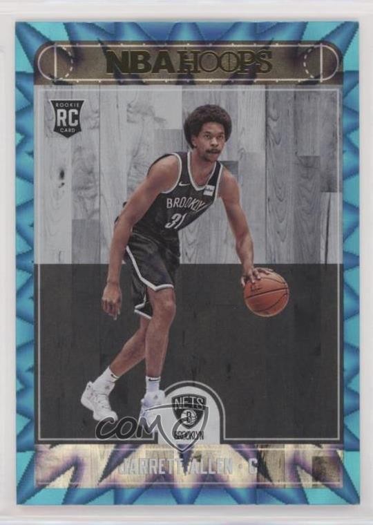 2017-18 Panini NBA Hoops Teal Explosion Jarrett Allen #272 r2s