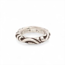 Chrome Hearts Scroll band Ring 925 5.2g No. 4