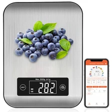 Food Scale with Nutritional Calculator, Digital Kitchen Scale for with App