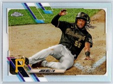 2021 Topps Chrome Josh Bell Refractor Pittsburgh Pirates #68