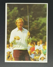 Jack NICKLAUS Karte #24 FOHLEN Serie 44 "Große Namen des Sports" 1985