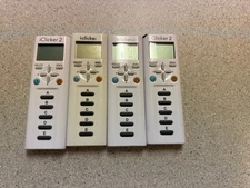 LOT OF 4 iClicker 2 Classroom Response Student Remote Tested Working