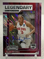 2025 Panini NIL Ohio State - Purple AUTO Legendary #42 Kelsey Mitchell 7/50