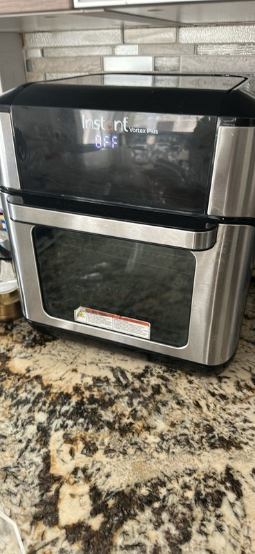 Instant Vortex Plus 10 qt Air Fryer Convection Oven 1500W Black/Silver