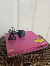 BUSH Compact DVD Player Pink No Remote