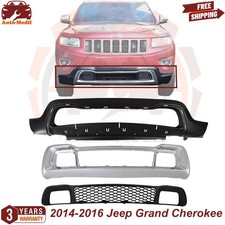 Front Bumper Lower Cover Grille Kit For 2014-2016 Jeep Grand Cherokee Front Bumper Lower Cover Grille Kit For 2014-2016 Jeep Grand Cherokee