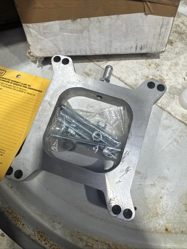 Trans Dapt 2103 1 in. Carb Spacer Open with PCV Provision Squarebore - Picture 2 of 3
