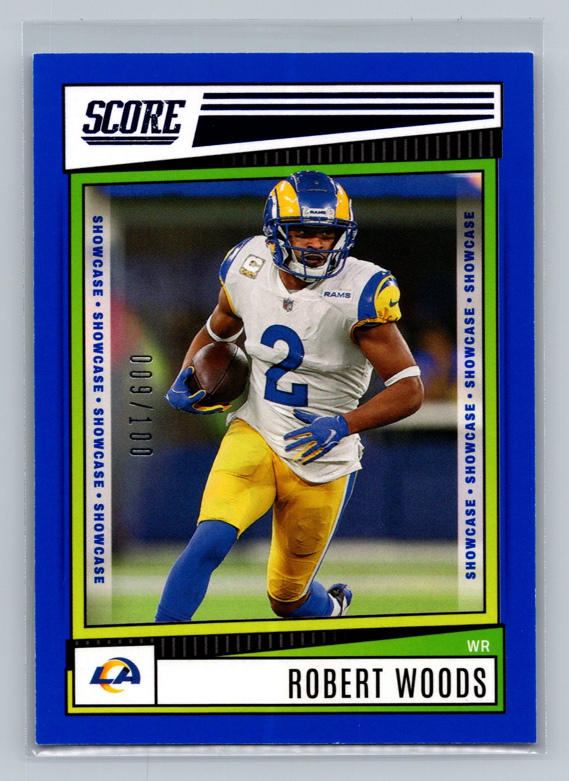 2022 Score #153 Robert Woods Showcase #/100