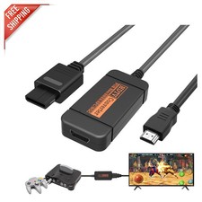 Compact HDMI Adapter for N64/Gamecube/SNES - Enhanced Picture Quality Included